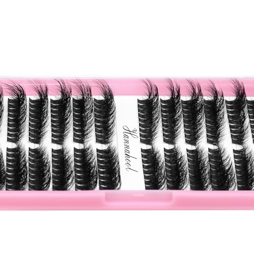 80D Cluster Lashes Mixed 8-16mm - 216Pcs DIY Eyelash Extensions