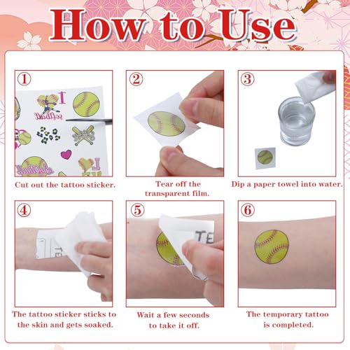 Gameza Japanese Hibachi Temporary Tattoos - 200+ Hibachi Birthday Party Decorations Japanese Paper Fans Lanterns Tattoo Stickers Gifts, Asian Chinese Baby Shower Wedding Birthday Supplies Prizes
