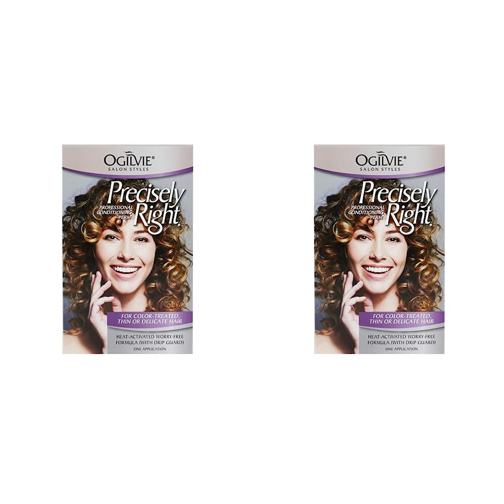 Ogilvie Salon Styles Professional Conditioning Perm for Color Treated, Thin or Delicate Hair (Pack of 2)