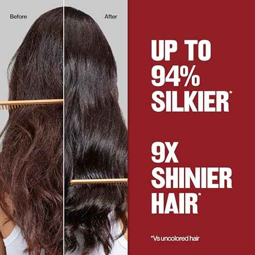 Revlon ColorSilk with Bond Repair Complex, Burgundy Permanent Hair Color, 100% Gray Coverage, Ammonia Free Hair Dye, Vegan Keratin, 48 Burgundy (Pack of 3)