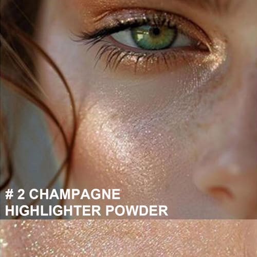 Champagne Highlighter Spray - Face & Body Shimmer Powder