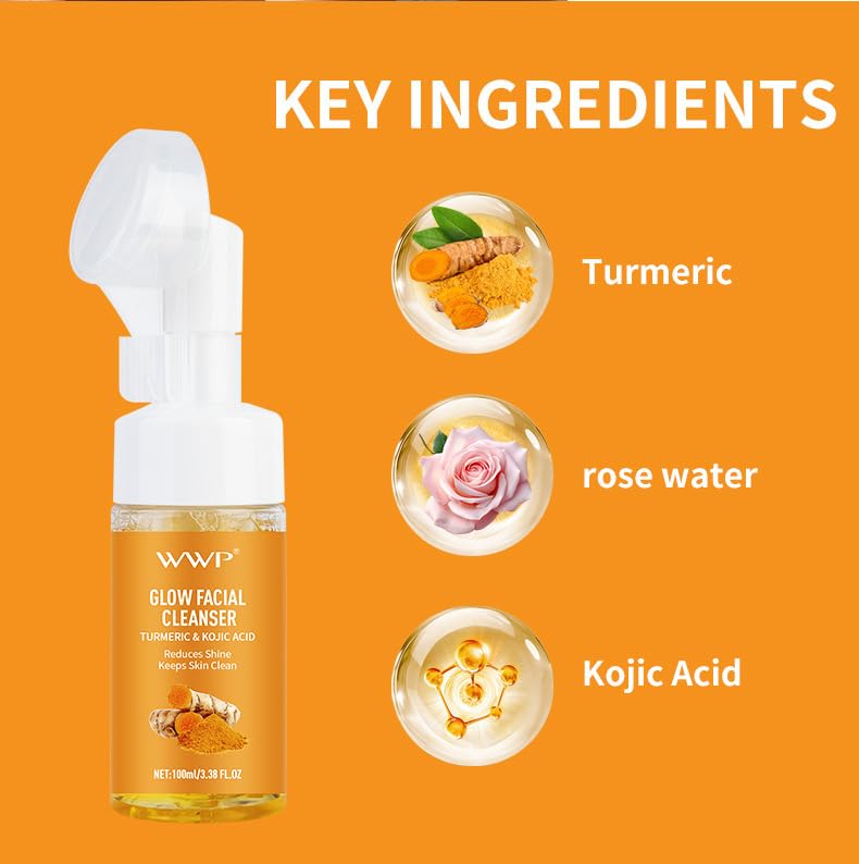 Turmeric Kojic Acid Foaming Face Wash Mousse 100ml
