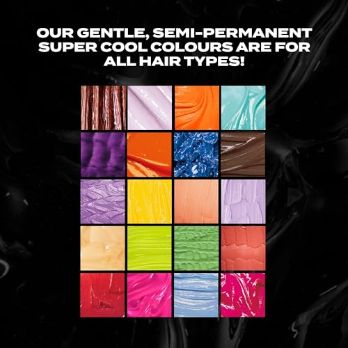 Bleach London Burnt Peach Hair Dye - Semi-Permanent Vegan Color 150ml