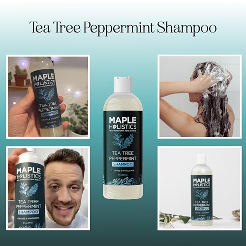 Rosemary Tea Tree Mint Shampoo for Dry Scalp
