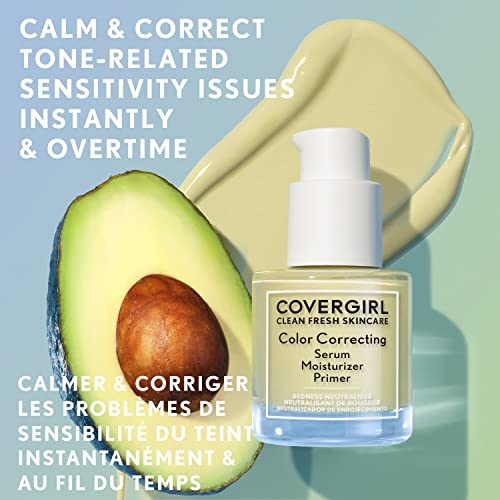 COVERGIRL Clean Fresh Color Correcting Serum - Moisturizer & Primer