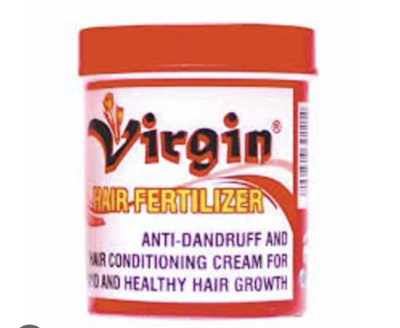 Virgin Hair Fertilizer Jar 200g Anti Dandruff And Conditioning Cream For Rapid And Healthy Hair Growth