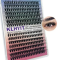 280PCS Cluster Lashes 40D Fluffy D Curl DIY Eyelash Extensions