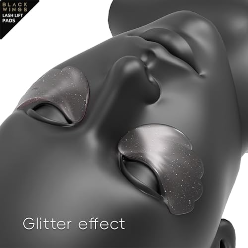 BLACKWINGS Lower Eye Patch Eyelash Perming Curler Lift Pads Eyelash Perm Pads Rods for LashLift Silicone for Eyelashes Makeup Beauty Tool Permanent