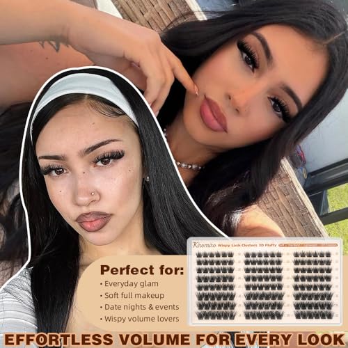 Kiromiro Fluffy Lash Clusters - 10-18mm DIY Eyelash Extensions