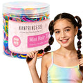KANPRINCESS 1000pcs Mini Hair Rubber Bands for Kids & Girls