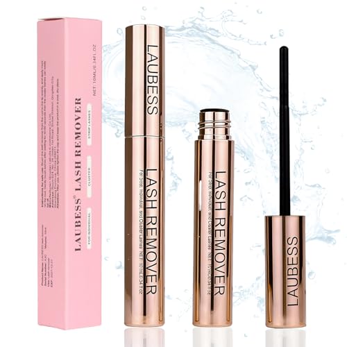 LAUBESS Lash Remover for Extensions - Gentle & Fast 10ML