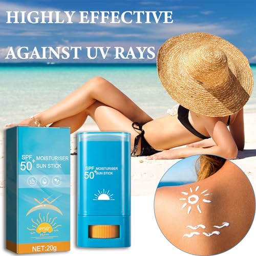 SPF 50+ Sunscreen Stick for Face - Oil Control Matte