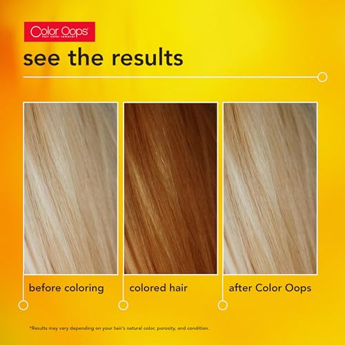 Color Oops Extra Conditioning Hair Color Remover - 1 Application, Pack of 1