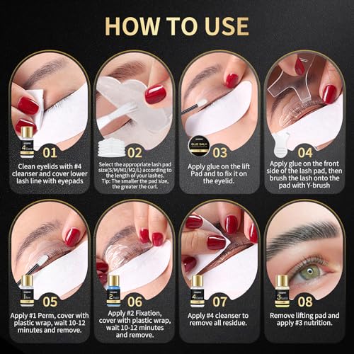 Lash Lift & Brow Lamination Kit - 2in1 Professional Perm