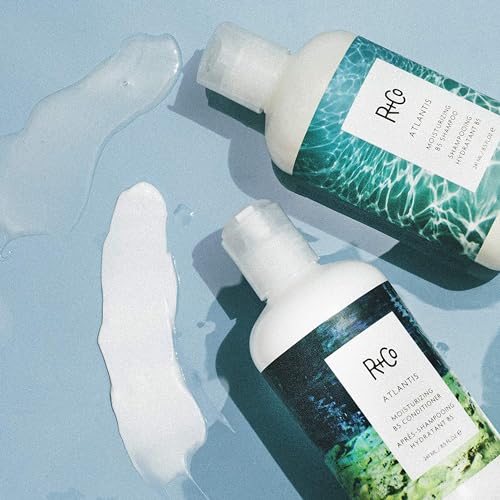 R+Co Atlantis Moisturizing B5 Shampoo & Conditioner Set - Dry Damaged Hair, 8.5oz (2 Pack)