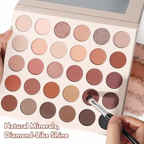 30 Color Eyeshadow Palette – Matte Shimmer Duochrome