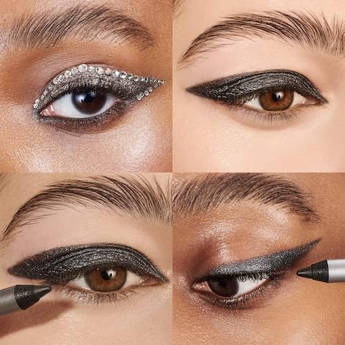 Wonderskin 1440 Waterproof Blue Glitter Eyeliner Pencil 3-Pack