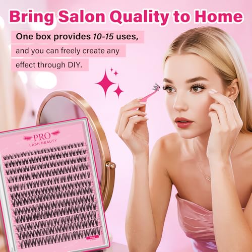 PRO LASHBEAUTY Flora Lash Clusters 8-18mm Mixed Reusable