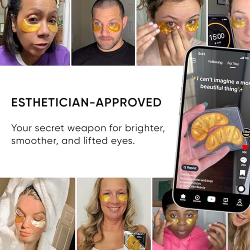 Under Eye Patches 20 Pairs - Dark Circles & Puffiness Relief
