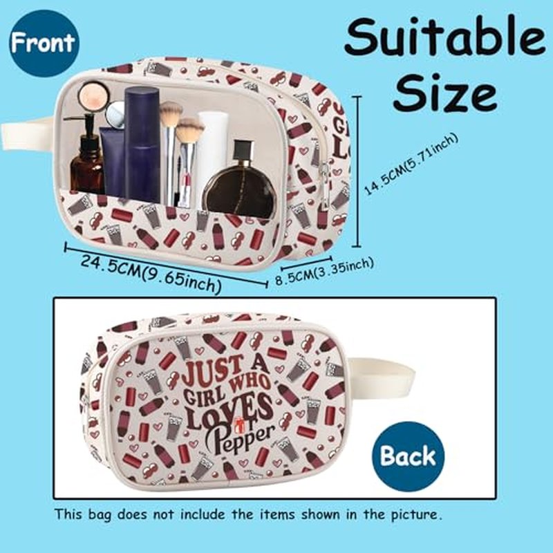 Waterproof Makeup Bag for DR.P Lovers | Multi-Purpose Travel Organizer