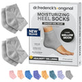 Dr. Frederick's Moisturizing Gel Heel Socks - Overnight Foot Care