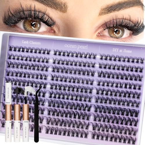 Ocean Pearl Lash Clusters 300pcs DIY Eyelash Extensions Kit