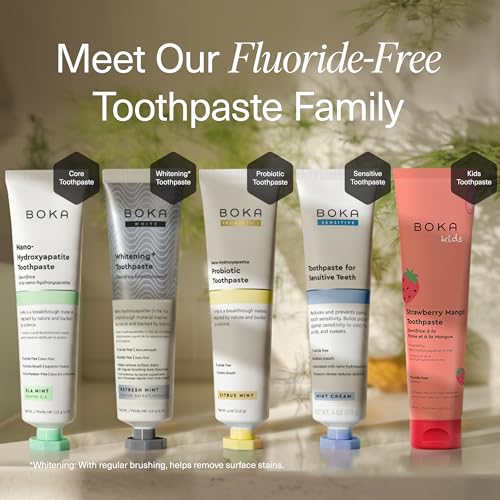 Boka Ela Mint Fluoride-Free Nano Hydroxyapatite Toothpaste (4 oz)