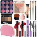 Makeup Set for Women & Teens - 15 Piece Face & Eye Kit