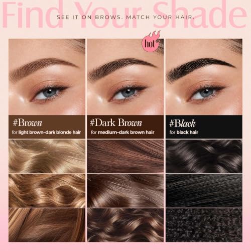 LASHVIEW Eyebrow & Eyelash Tint Kit, 15-Minute Professional Color
