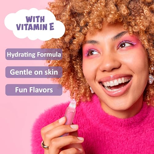 12pc Hydrating Lip Oils -Essential Oil Infused Lip Gloss Lip Oil Collection | Multi-Benefit Lip Care, Safe and Non-Toxic Lip Gloss Gift Set