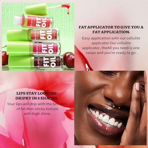 4 Colors Lip Oil Lip Glaze, Hydrating Lip Glow Oil Fit Oil Lip Care, Shiny Transparent Lip Gloss Plumping,Long Lasting Nourishing Non-sticky Fresh Clear Smooth Lip Care Product-Set A