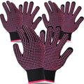 Riyiper Heat Resistant Gloves for Heat Press, Sublimation, Hair Styling (3 Pairs)