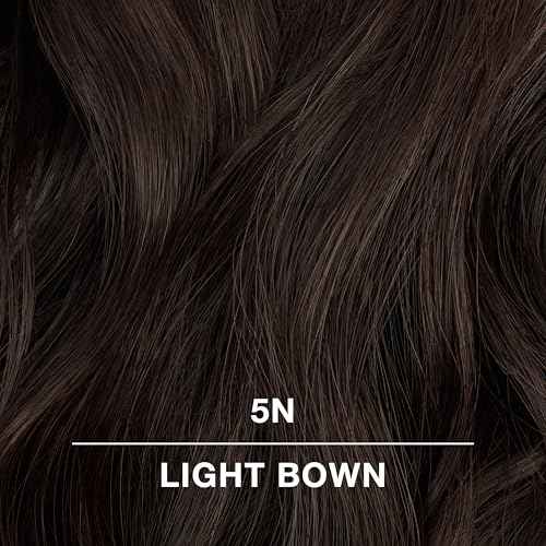 COLORCHARM Permanent Cream Hair Dye | Brown Hair Color | Medium to Golden Caramel, Cool Natural, Brunette Shades | 100% Gray Coverage | Vegan, Free of Phthalates & Parabens | 2 oz.