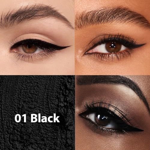 Kaely 2Pcs Waterproof Gel Eyeliner Pencil - Smudge Proof Eye Liner