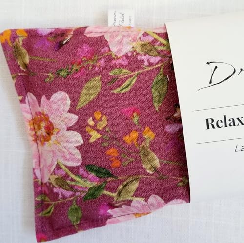 Organic Lavender Eye Pillow with Flaxseed Fill
