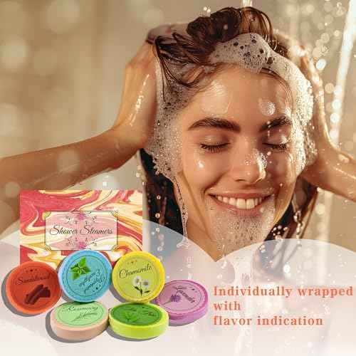 Stocking Stuffers for Teen Girls - Shower Steamers Aromatherapy | White Elephant Gifts for Adults - Christmas Gifts for Women Men Wife - Birthday Gift for Mom Girls | Self Care Relaxation Essential