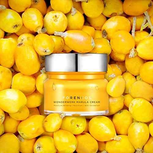 [FORENCOS] Wonderwerk Marula Cream 1.69 fl. oz. (50ml) - Containing Marula Oil & Hoeny & Proplis Extracts & Hyaluronic Acid, Deep Moisturizing and Nourishing Facial Cream