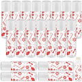 15 Pack Christmas Lip Balms Bulk Christmas Candy Peppermint Cane Scented Holiday Flavor Lip Balm Gifts Xmas Party Gifts Bulk Xmas Items Stocking Stuffers for Women Men Staff Employee (Lollipop 2)