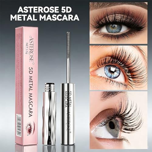 ASTEROSE 5D Waterproof Iron Wand Mascara - Curl & Length