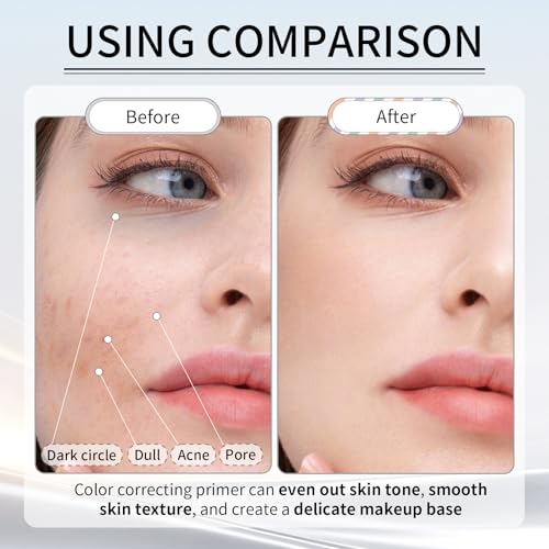 Color Correcting Face Primer SPF 50 PA+++ Oil Control - 2 Pack