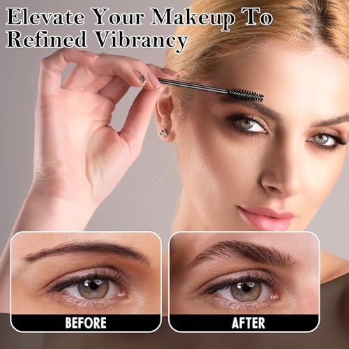 DIY Brow Lamination Kit with Micro Brushes & Spoolies – 230Pcs Professional Eyebrow & Eyelash Tools