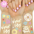 xo, Fetti Bride Vibes Bachelorette Temporary Tattoos - 32 Pack