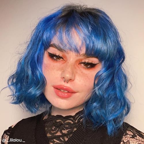 Arctic Fox Poseidon Semi-Permanent Hair Dye - Vibrant Blue, Vegan