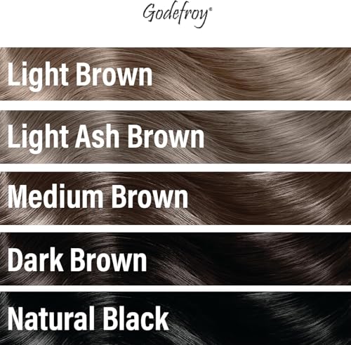 Godefroy Color Tint Kit - Medium Brown Hair Color for Touch-Ups