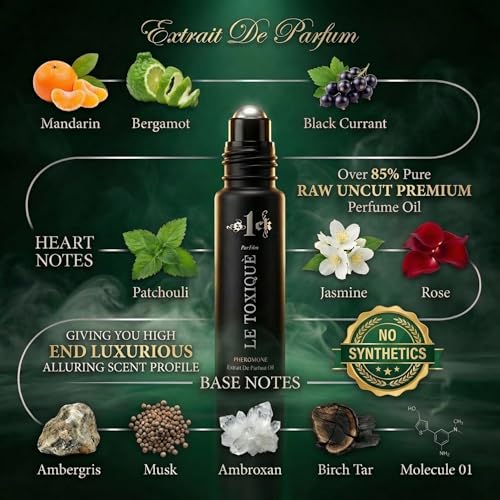 S1CK Le Toxique Extrait de Parfum Pheromone Oil for Men –