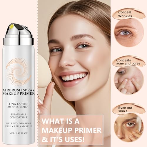 Airbrush Foundation Spray with Primer - Full Coverage