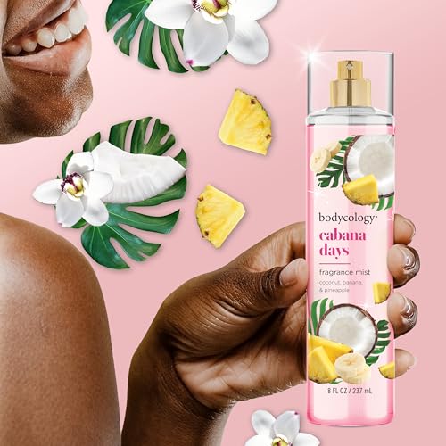 Cabana Days Bodycology Fragrance Body Mist 8 fl oz – Coconut & Pineapple