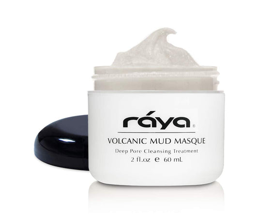 Raya Volcanic Mud Masque (605) | Deep Pore Facial Treatment Mask for Dull Skin | Helps Decongest and Clear Pores