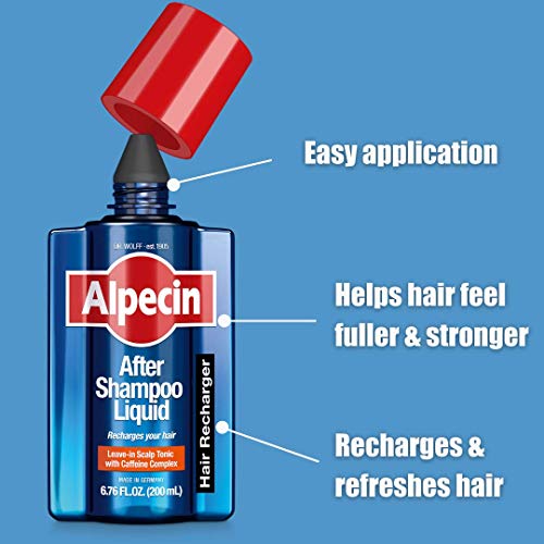 Alpecin Caffeine After Shampoo Liquid for Men's Hair Growth