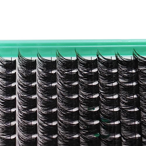 XXXL D Curl Cluster Lashes 364PCS 10-16mm Mixed Length